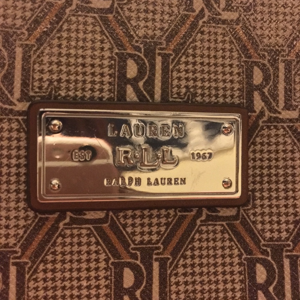 RLL Ralph Lauren Leather Backpack/Bag - Picture 2 of 5